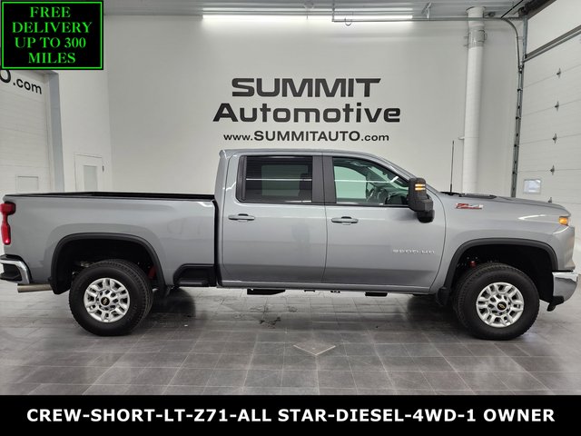 2025 Chevrolet Silverado 2500 LT: CREW-SHORT-1LT-Z71-ALL STAR-4WD-6.6L DIESEL-NAV-1 OWNER