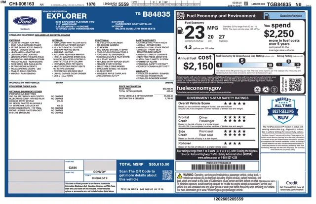 2026 Ford Explorer Platinum 4WD's photo