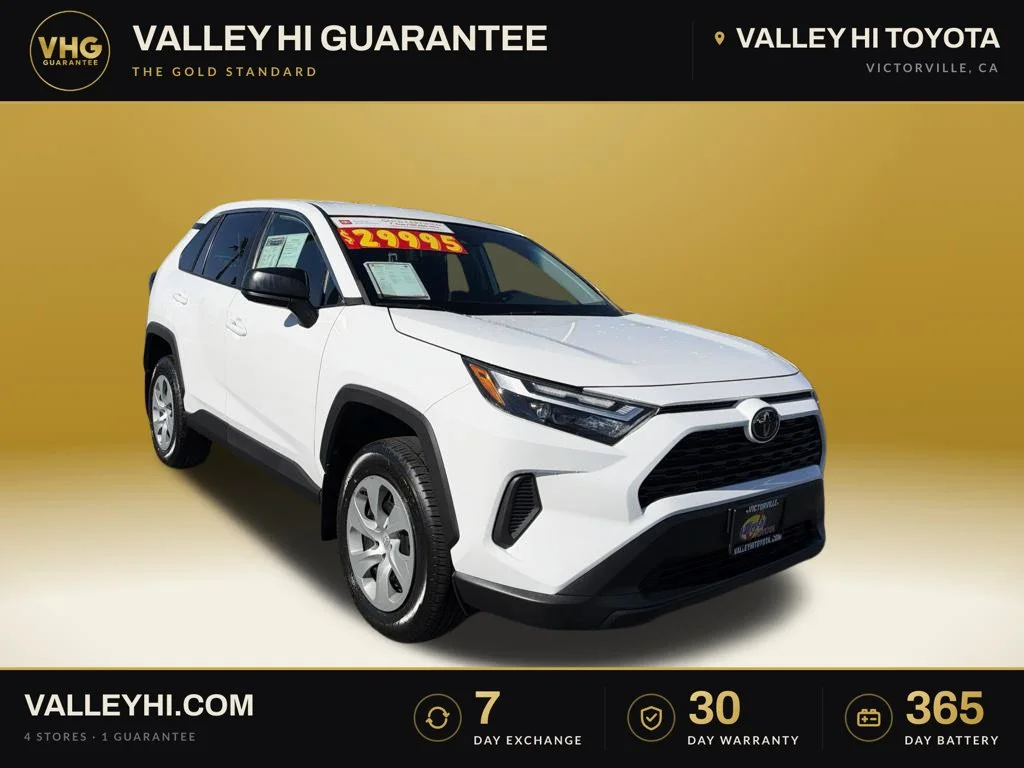 Certified Used 2023 White Toyota LE image 1