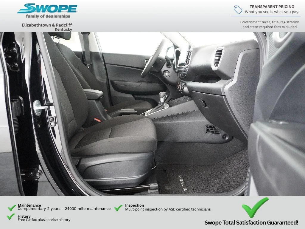 Certified Used 2023 Black Noir Pearl Hyundai SE image 10