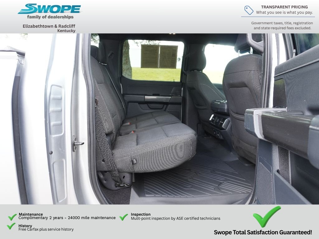Used 2023 ICONIC SILVER METALLIC Ford XLT image 9