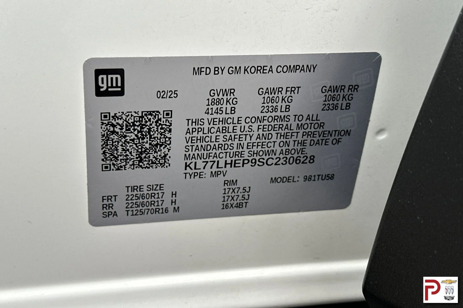 Certified Used 2025 White Chevrolet LT image 34