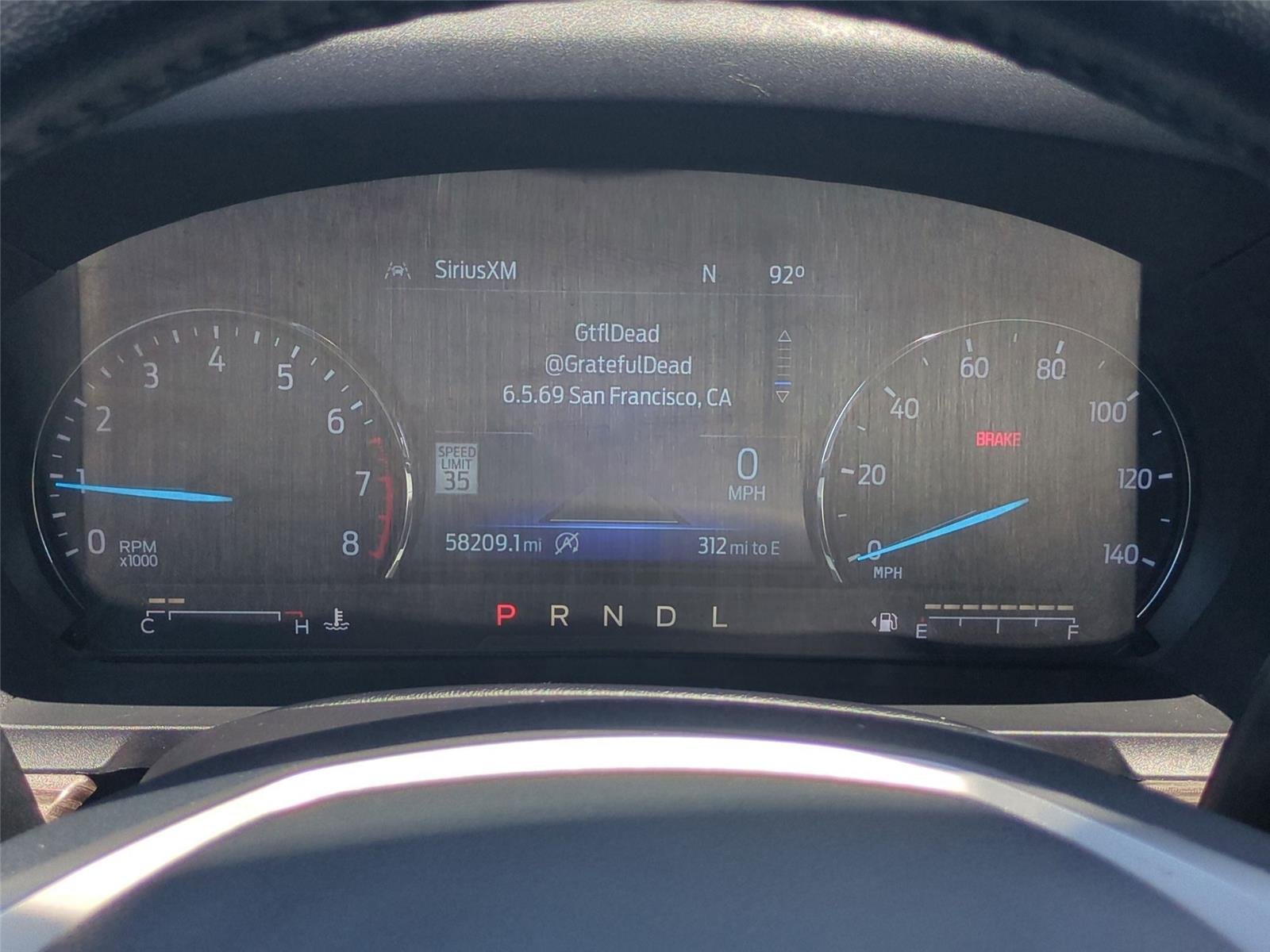 Used 2023 Carbonized Gray Metallic Ford Limited image 22