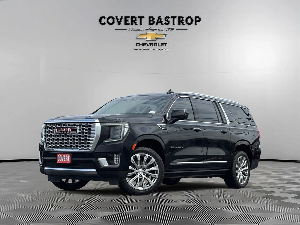 Used 2022 Black GMC Denali image 1