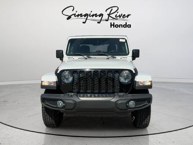 Used 2022 Bright White Clearcoat Jeep Sport image 2