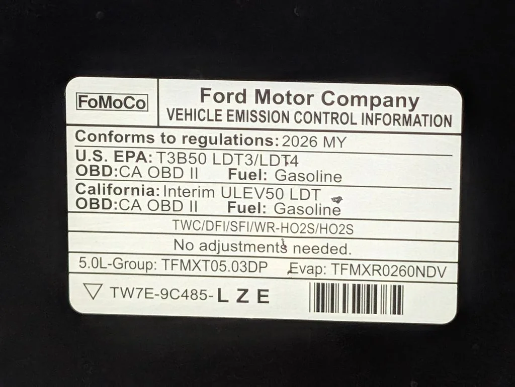 New 2026 Agate Black Metallic Ford Lariat® image 31
