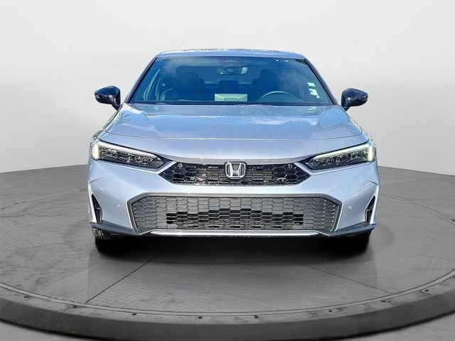 Certified Used 2025 Solar Silver Metallic Honda 4D HYBRID SPORT TOURING image 2