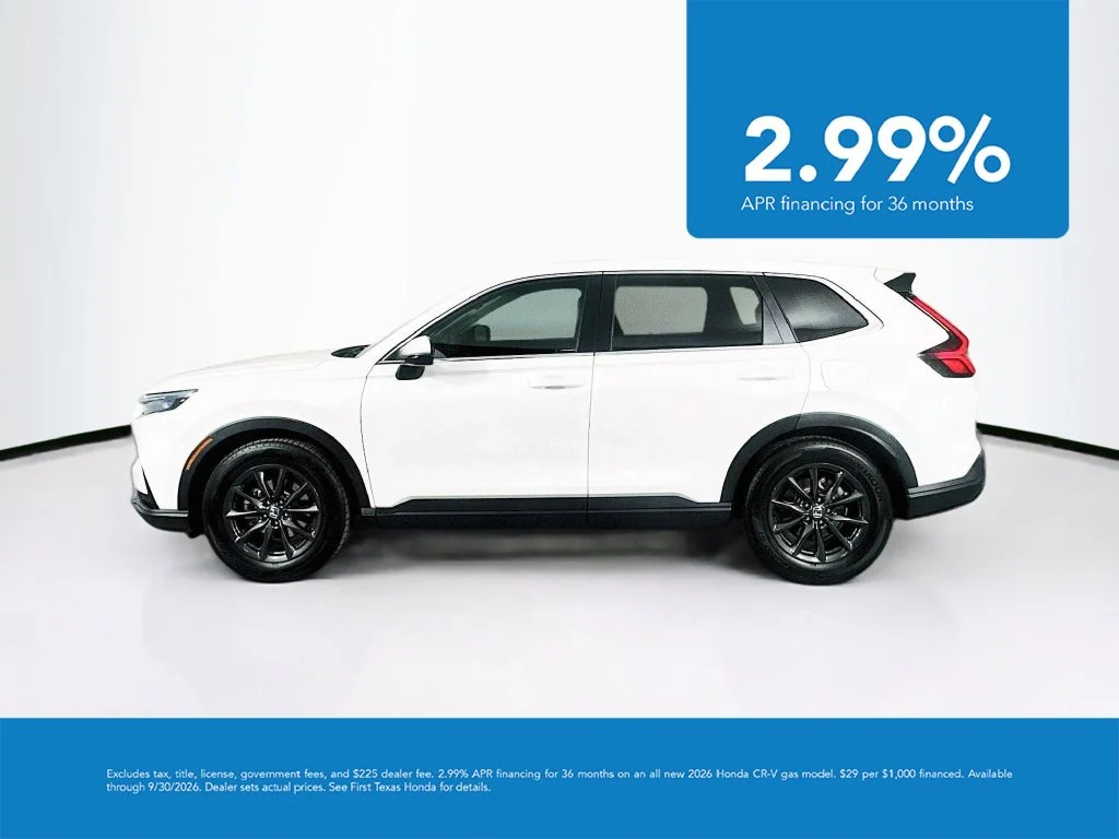 New 2027 Platinum White Pearl Honda EX-L image 4