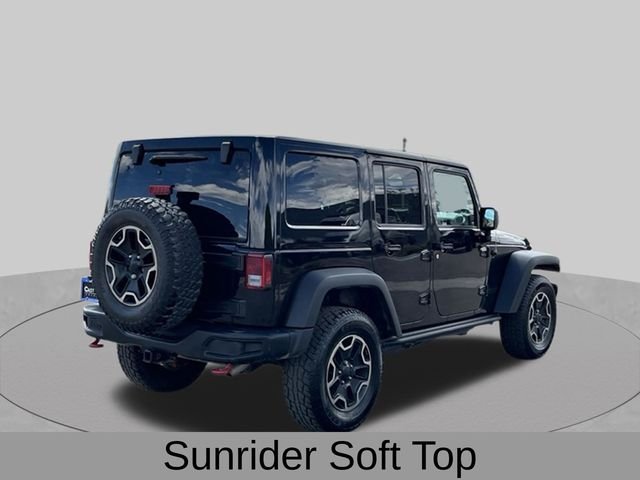 Used 2015 Black Jeep Unlimited Rubicon image 7