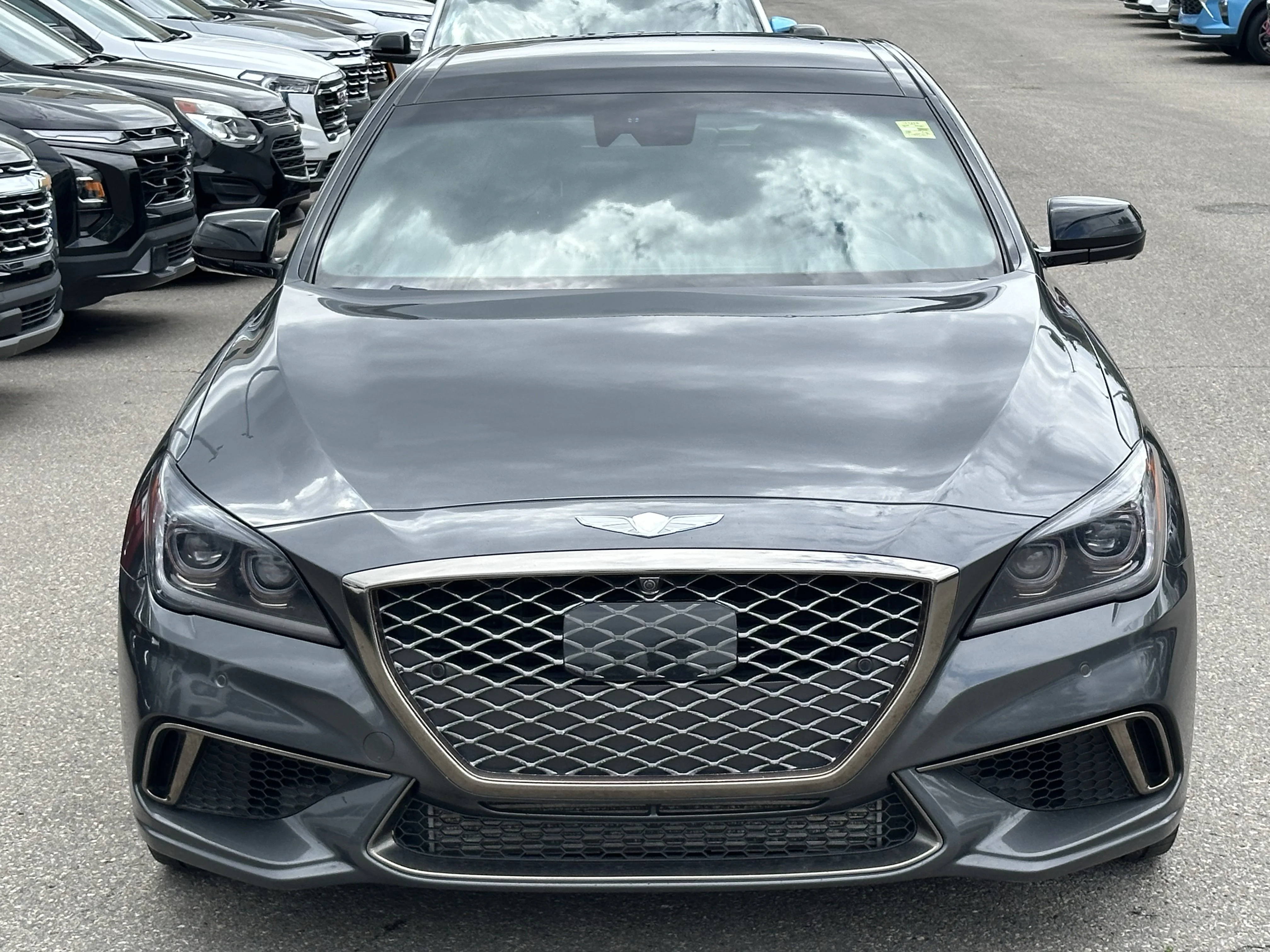 Used 2020 Himalayan Grey Metallic Genesis 3.3T Sport image 2