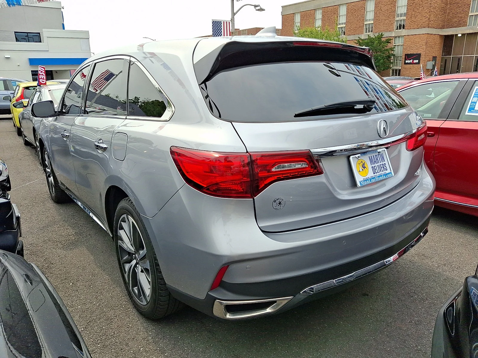 Used 2020 Lunar Silver Metallic Acura w/Technology Pkg image 5