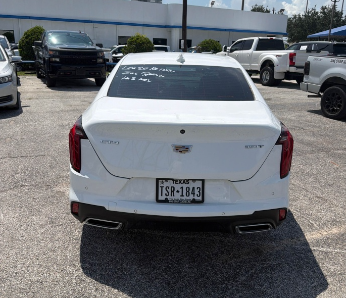 Used 2024 White Cadillac Premium Luxury image 4