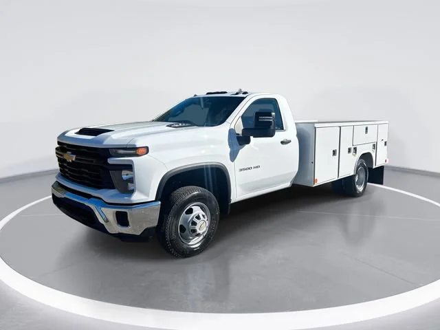 New 2026 Summit White Chevrolet Work Truck image 1