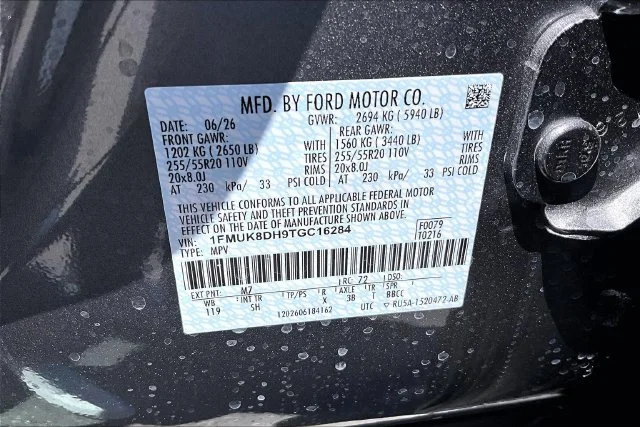 New 2026 Carbonized Gray Metallic Ford Active image 13
