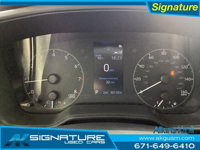 Used 2023 Blue Toyota LE image 13