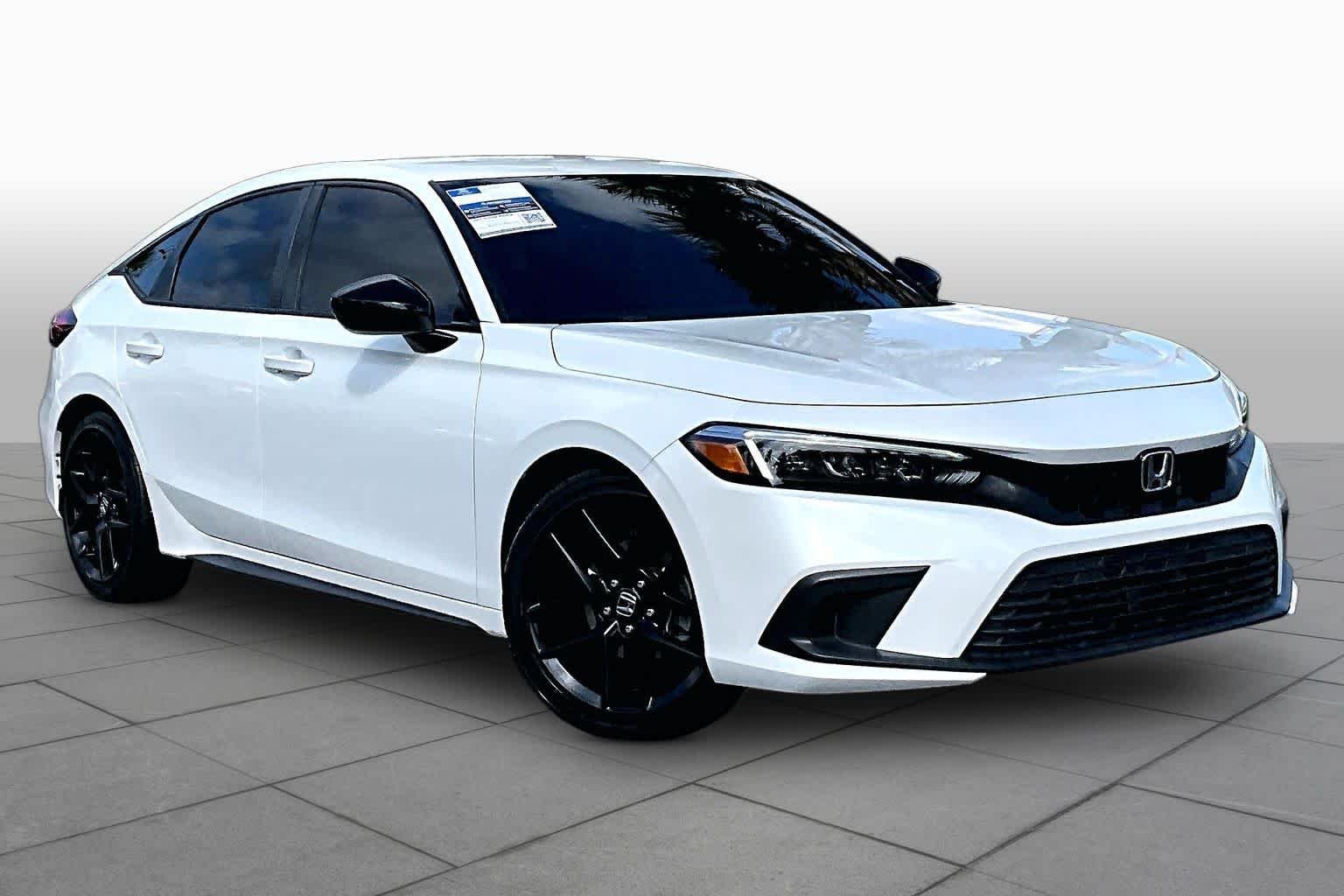 Used 2022 Platinum White Pearl Honda Sport image 3
