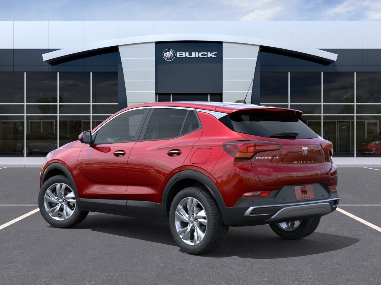 New 2026 Brilliant Red Buick Preferred image 3