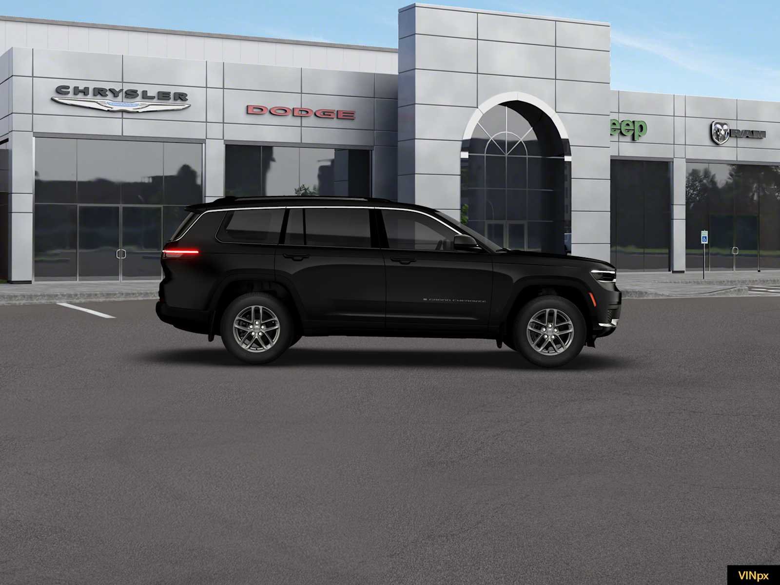 New 2026 Diamond Black Crystal Pearlcoat Jeep Laredo X image 9