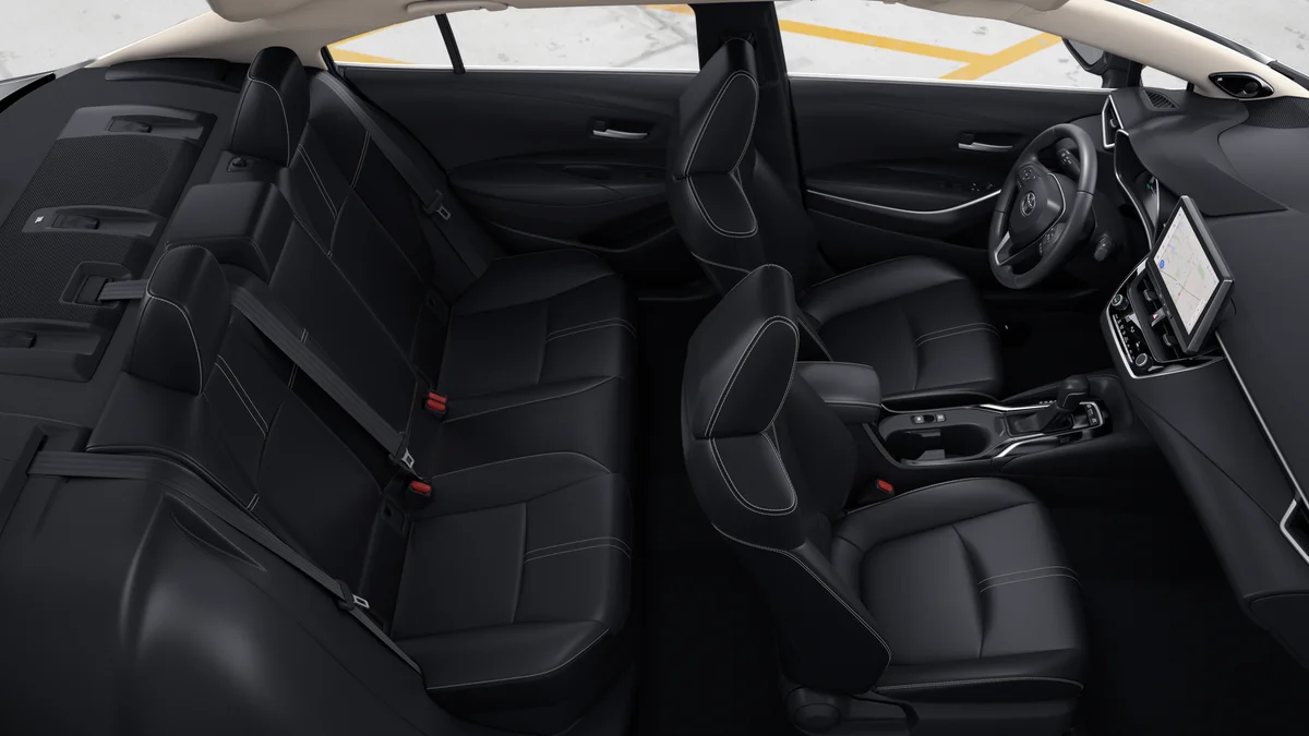 New 2026 Midnight Black Metallic Toyota Hybrid XLE image 22