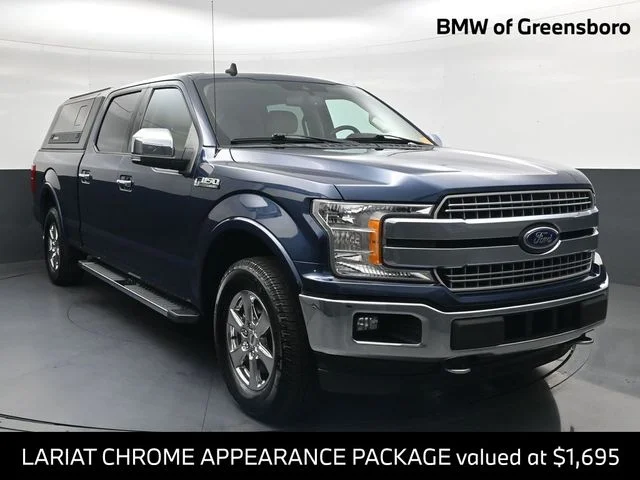 Used 2019 Blue Ford Lariat image 1
