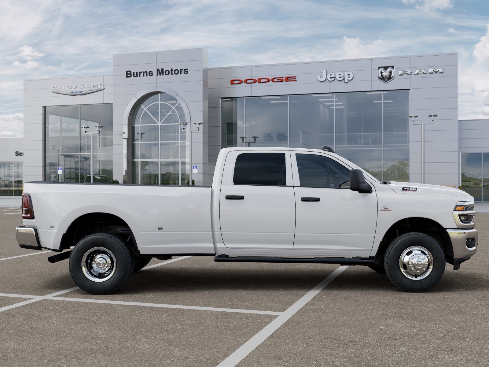 New 2026 Bright White Clear-Coat Exterior Paint RAM Tradesman Dually image 21