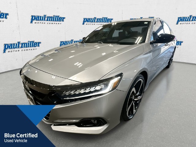 Certified Used 2022 Silver Honda Sport image 1