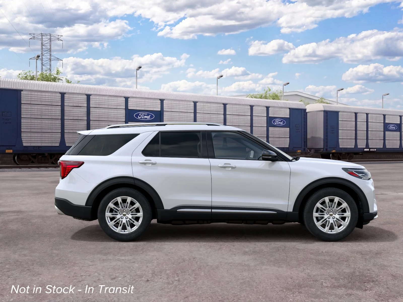 New 2027 Star White Metallic Tri-Coat Ford Platinum™ image 5