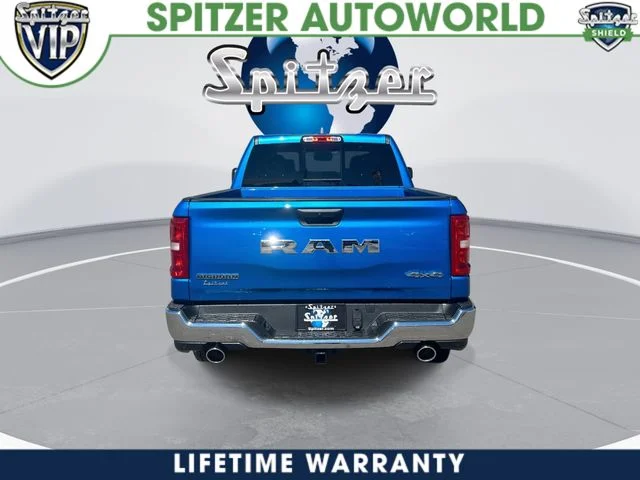 New 2026 Hydro Blue Pearl-Coat Exterior Paint RAM Big Horn/Lone Star image 8