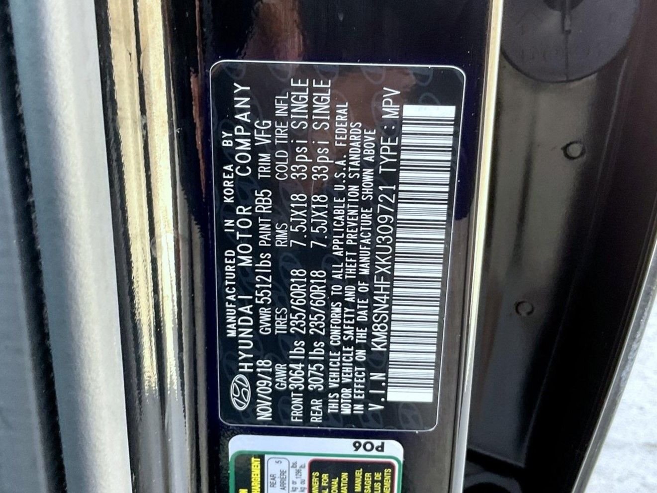 Certified Used 2019 Black Hyundai SE image 28
