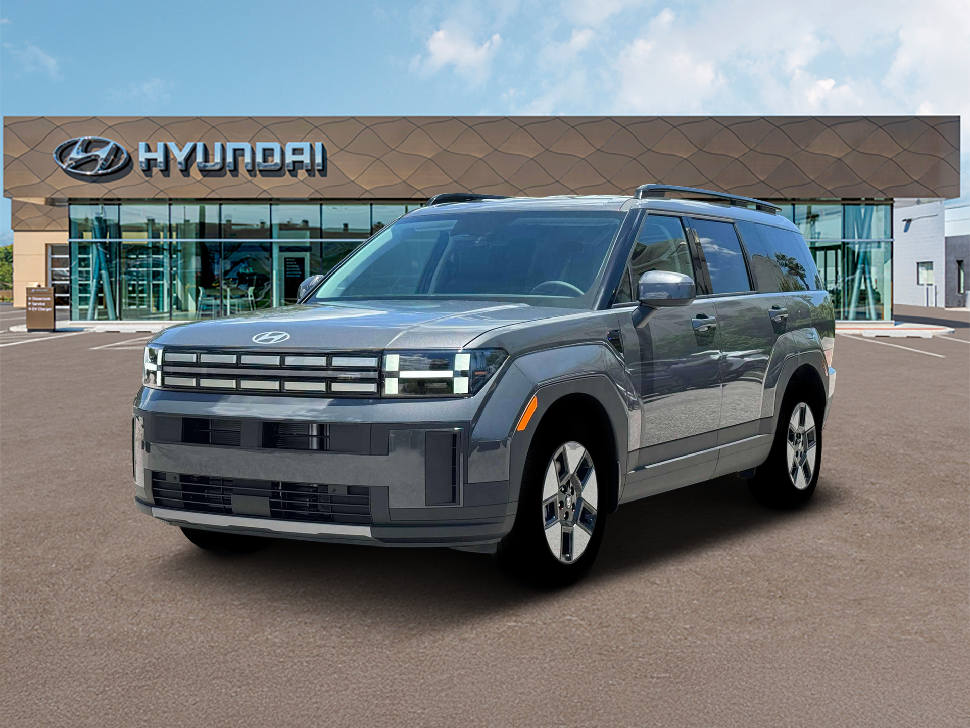 New 2026 Gray Hyundai SEL image 1