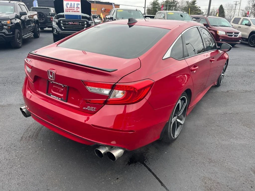 Used 2021 San Marino Red Honda Sport image 5