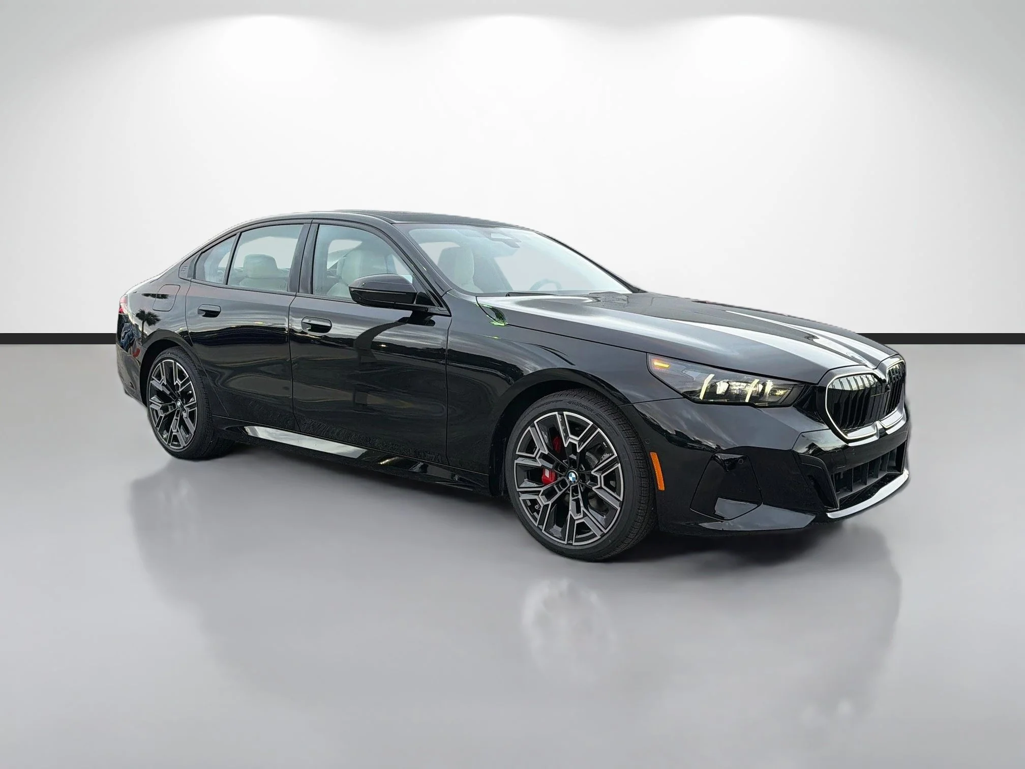 New 2027 Black Sapphire Metallic BMW 530i image 1
