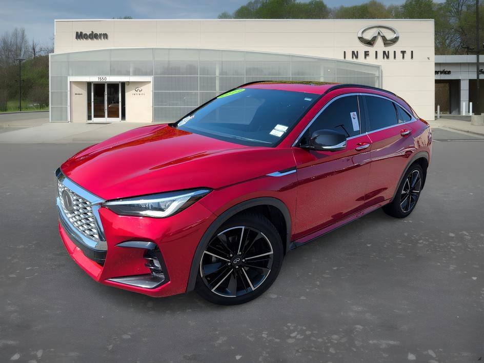 Used 2022 Dynamic Sunstone Red INFINITI ESSENTIAL image 1