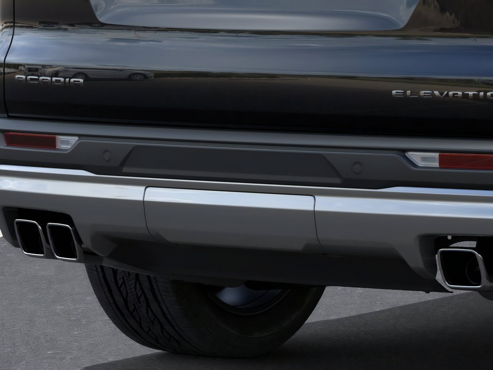 New 2026 Ebony Twilight Metallic GMC FWD Elevation image 14