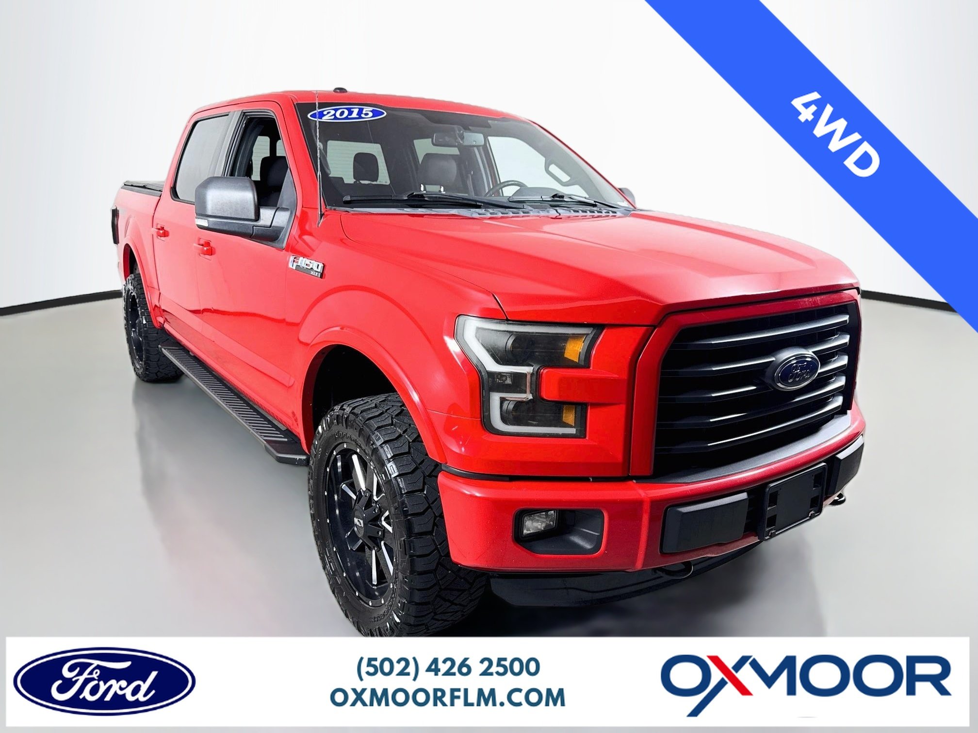 Used 2015 Race Red Ford XLT image 1