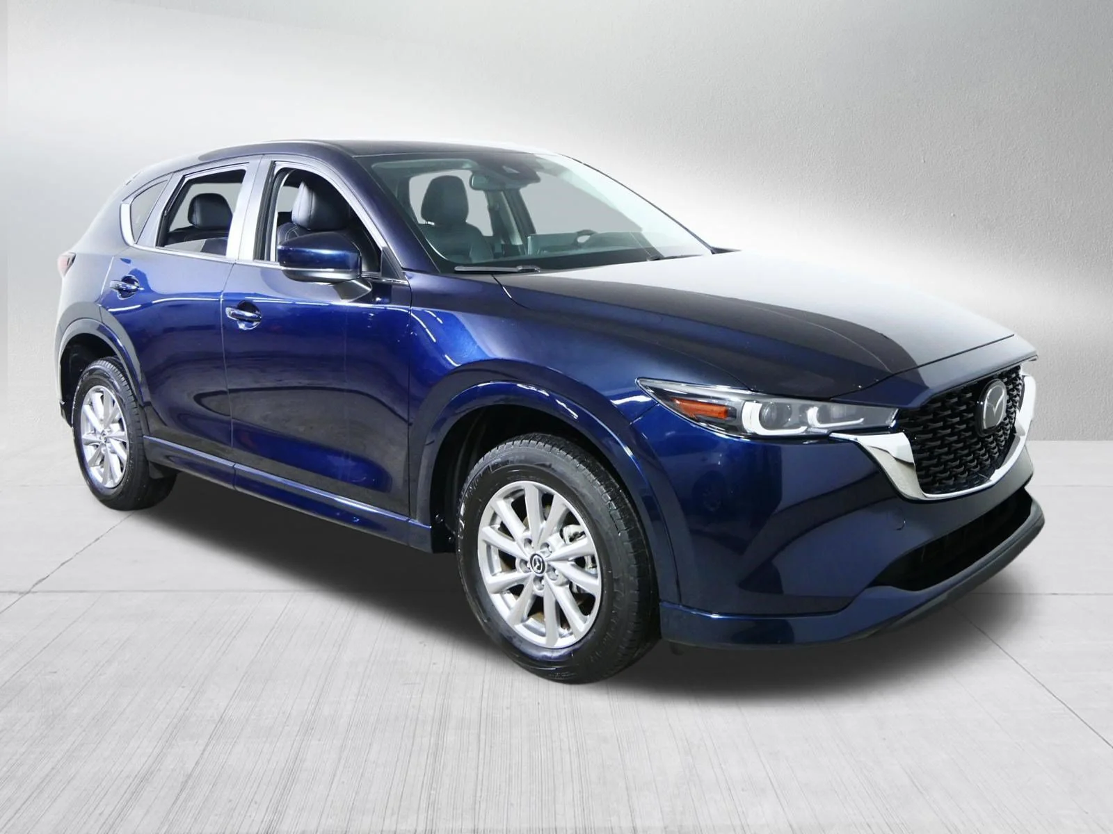 Used 2025 Deep Crystal Blue Mica Mazda 2.5 S Preferred Package image 1