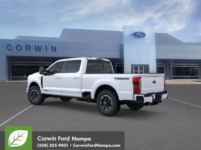 New 2026 Star White Metallic Tri-Coat Ford Lariat image 5