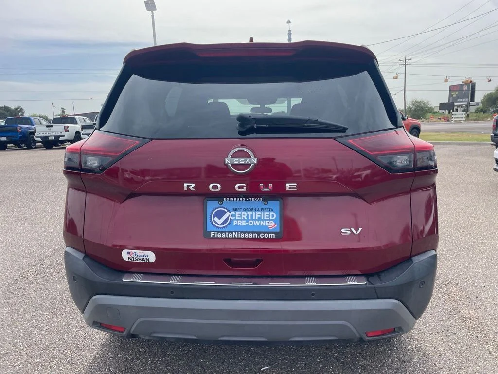 Certified Used 2023 Red Nissan SV image 6