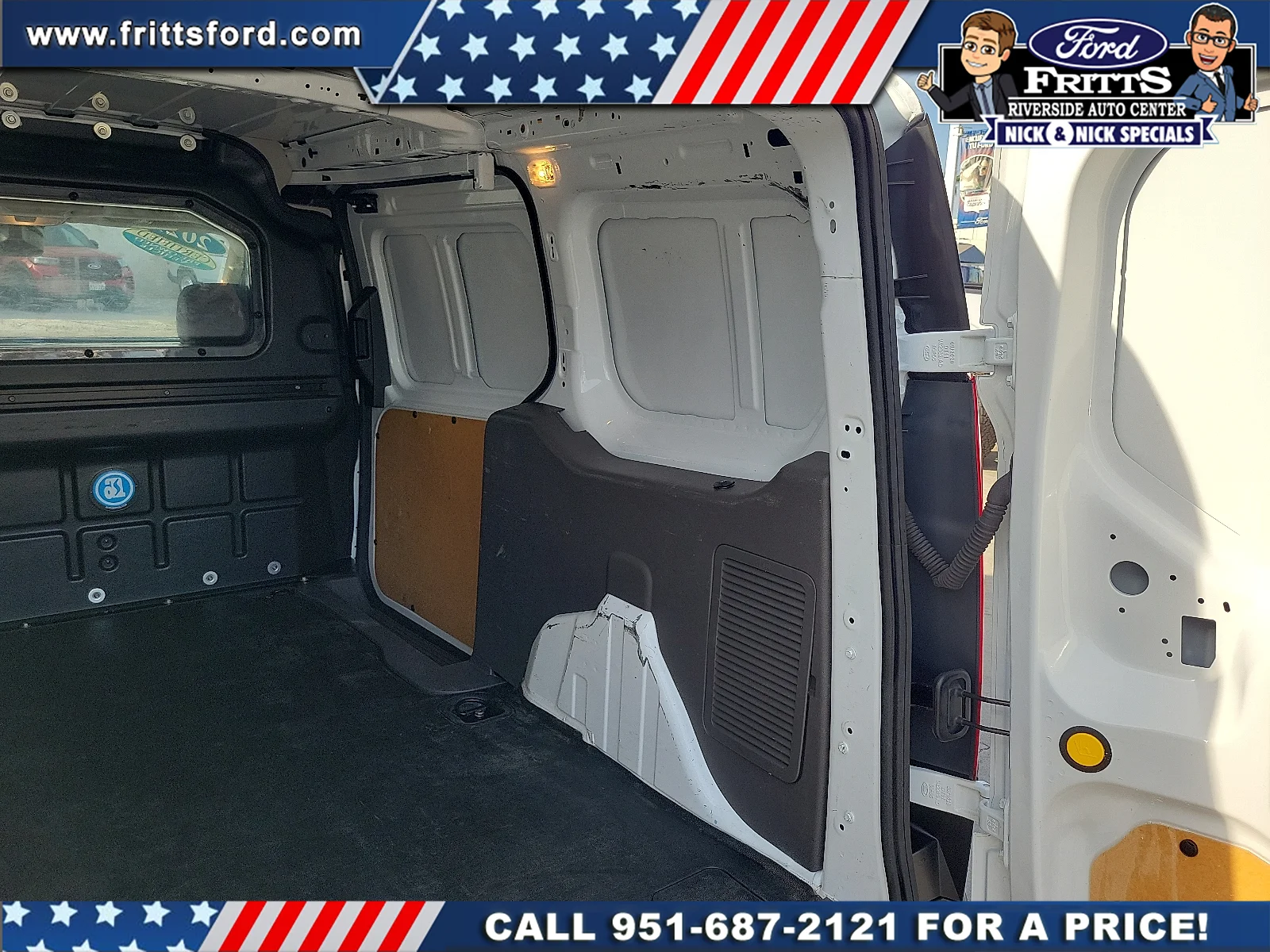 Certified Used 2021 Frozen White Ford XL Cargo Van image 17