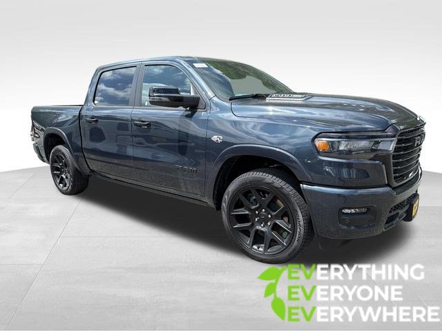 New 2026 Forged Blue Metallic Exterior Paint RAM Laramie image 1