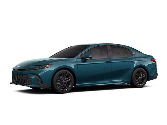 New 2026 Blue Toyota SE Front-Wheel Drive image 1