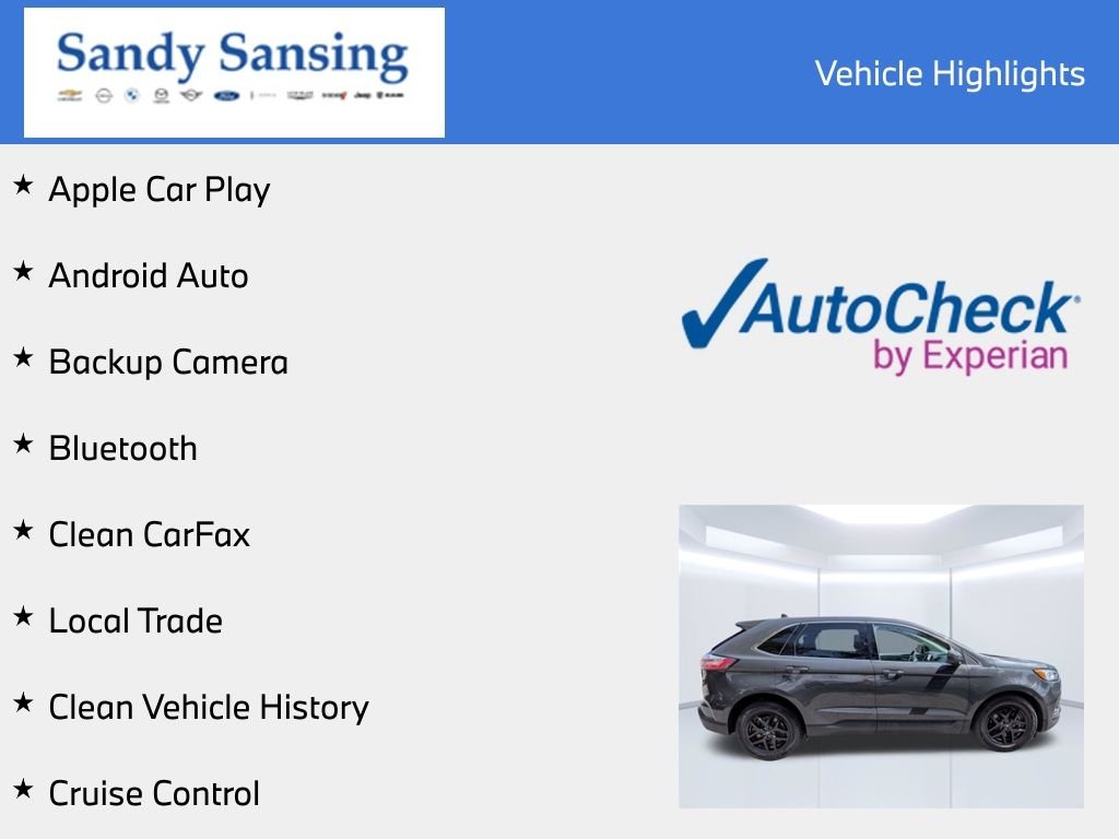 Used 2021 Gray Ford SEL image 7