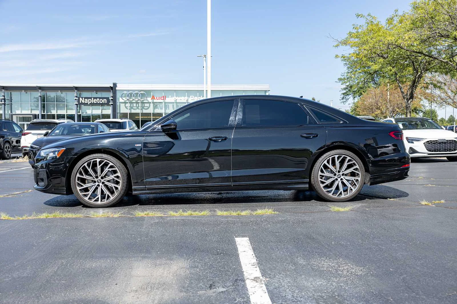 Used 2023 Mythos Black Metallic Audi  image 4