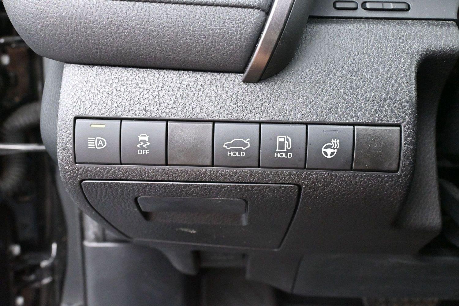Used 2021 Midnight Black Metallic Toyota SE image 19