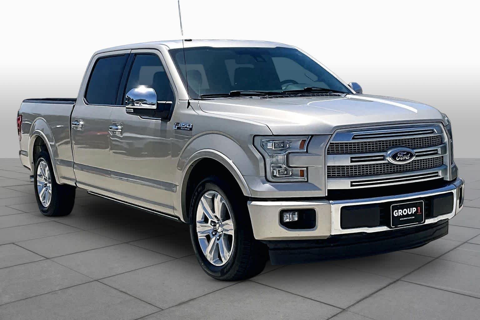 Used 2017 White Gold Ford Platinum image 3