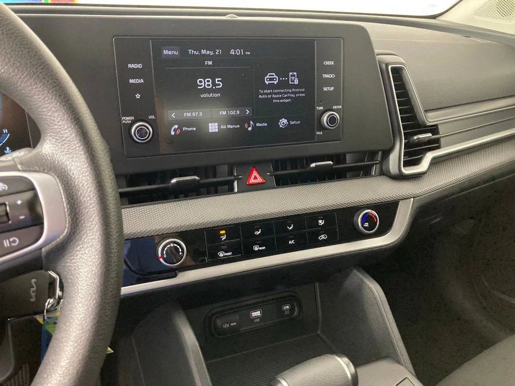 Used 2025 Black Kia LX image 2