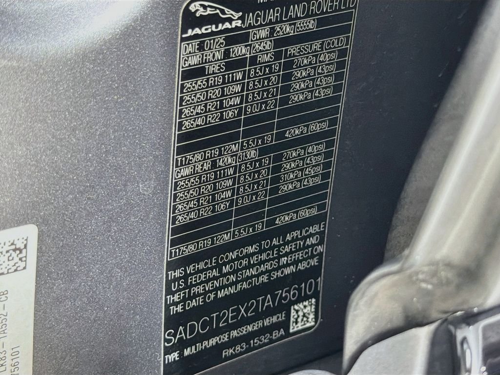 Used 2026 Gray Jaguar P250 R-Dynamic S image 34