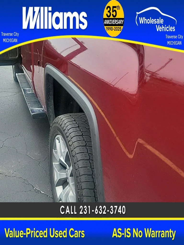 Used 2016 Crimson Red Tintcoat GMC SLT image 8