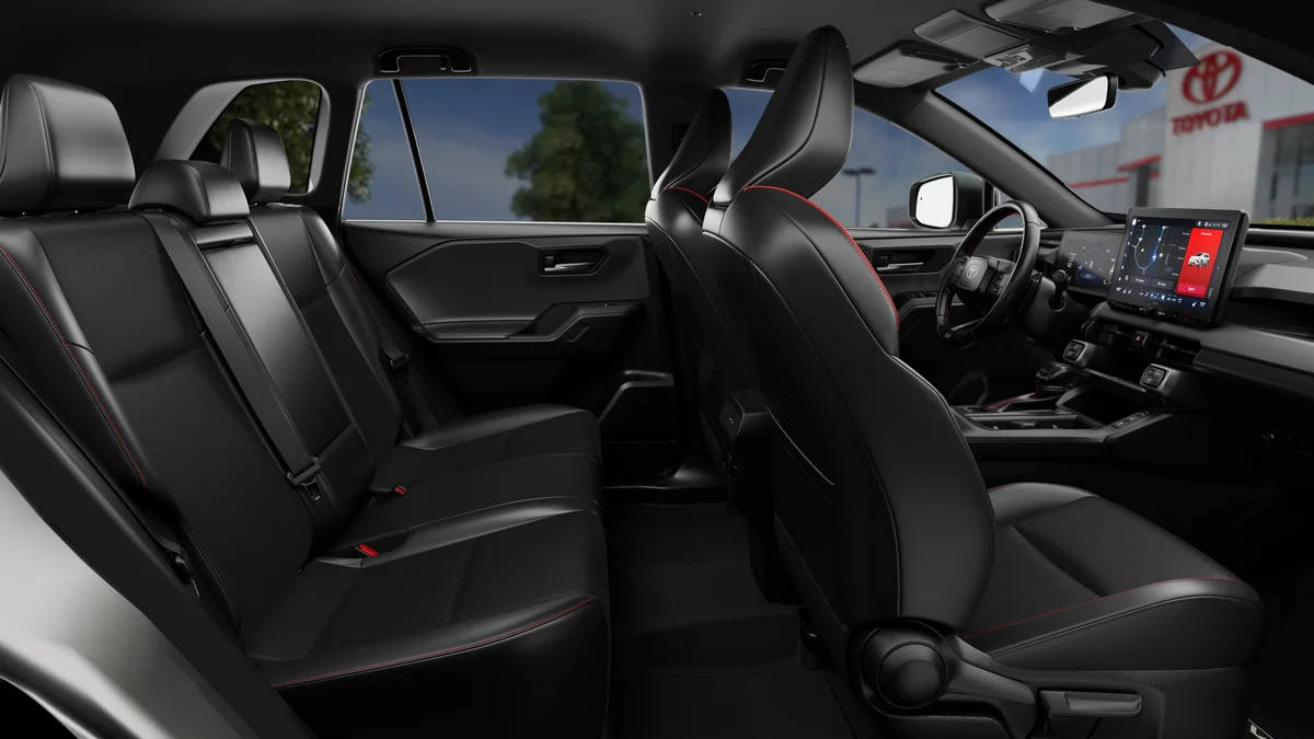 New 2026 Wind Chill Pearl with Midnight Black Metallic roof Toyota GR SPORT image 21