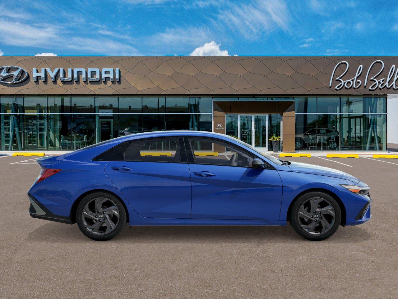 New 2026 Intense Blue Hyundai SEL Sport image 7